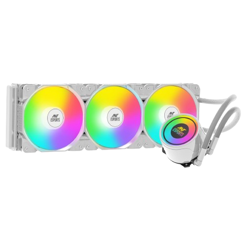 Ant Esports ICE-360 360mm ARGB White AIO Liquid Cooler