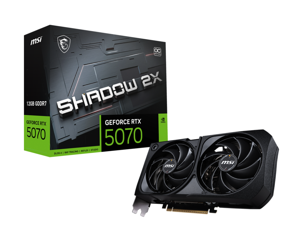 MSI GeForce RTXق╡┬ 5070 12G SHADOW 2X OC